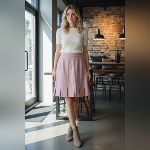 Vintage HOLT RENFREW 100% Wool Skirt